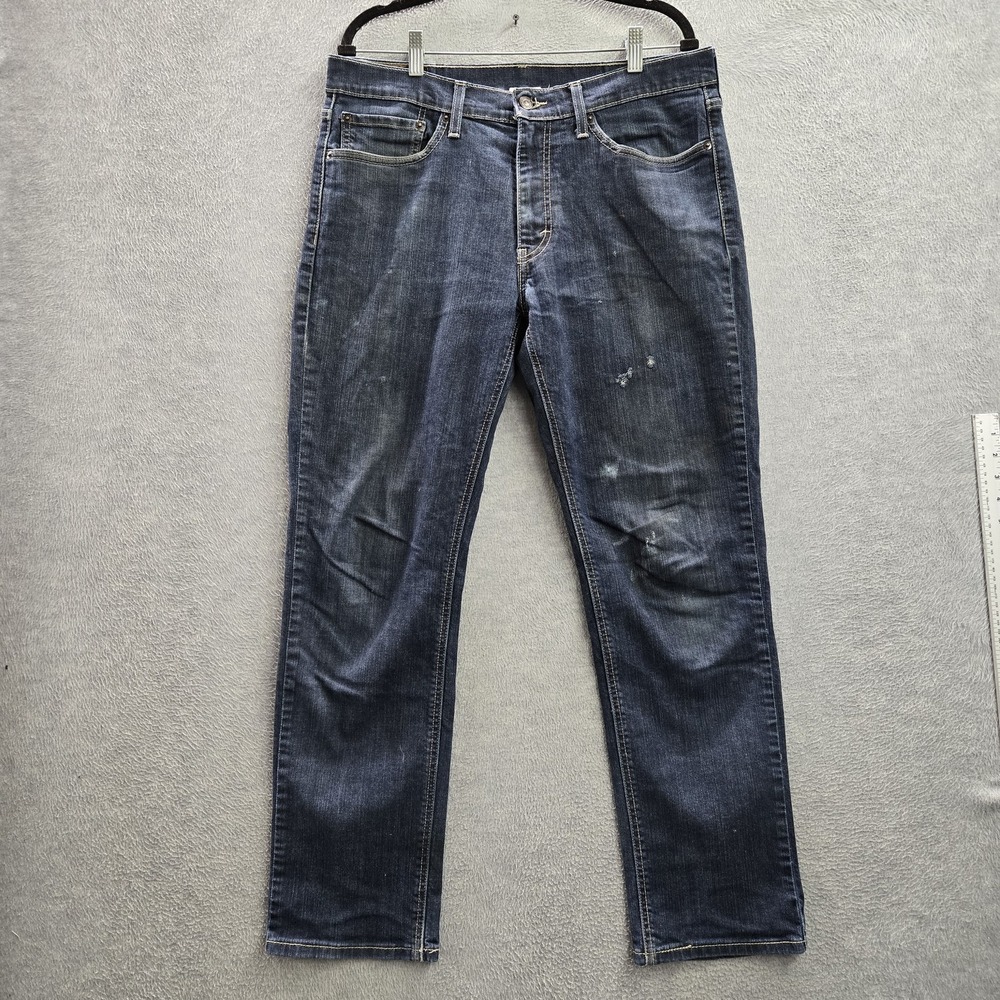 Levi's 541 Men Jeans 34X32 Blue Denim Tapered Athletic Fit Button 29"